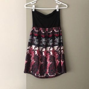 Roxy strapless dress
